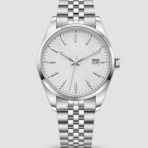 Silver Classic Date Watch